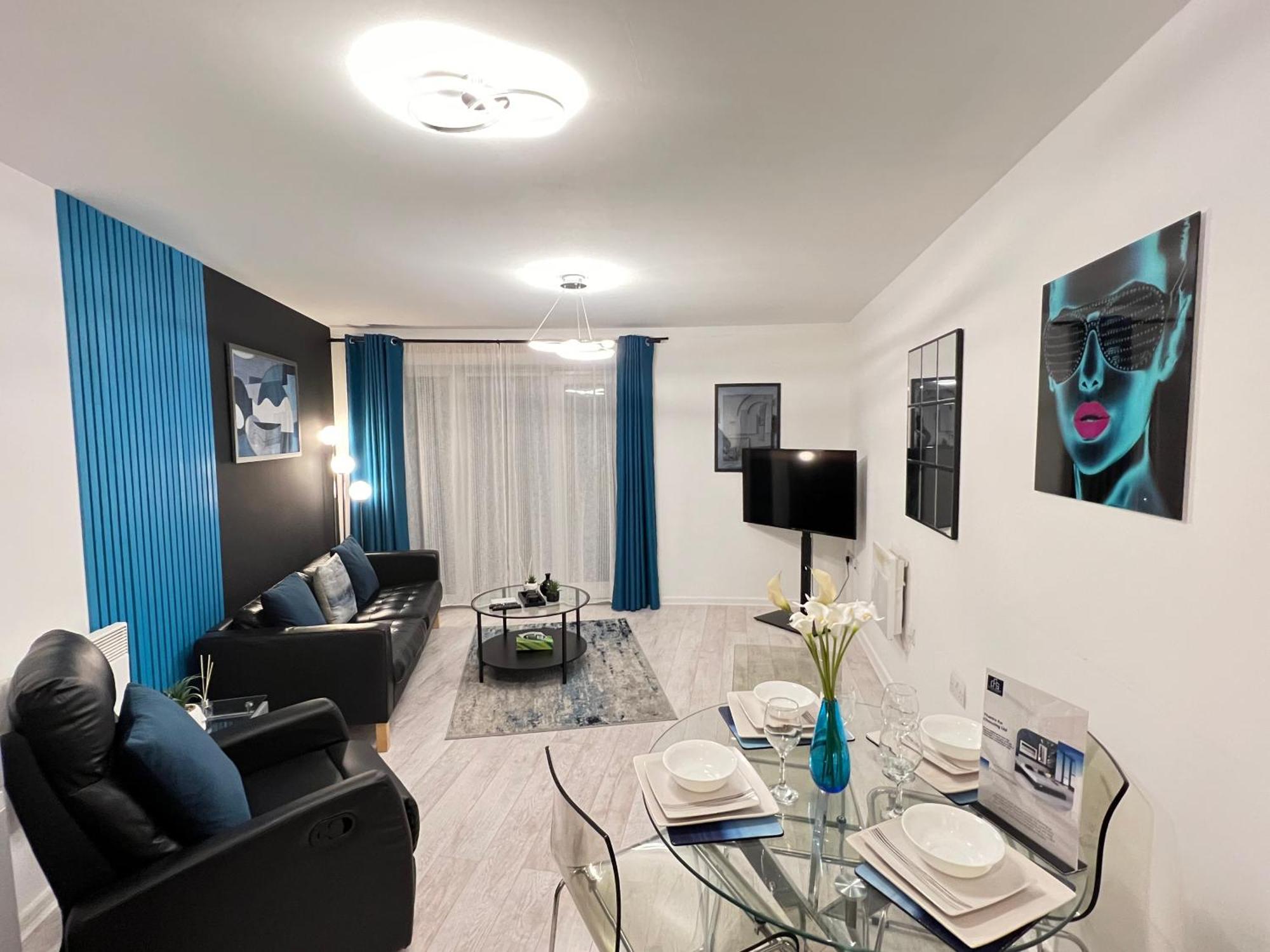 Cityfront Modern Apt Near City Centre/Etihad, Free Parking Manchester Exterior foto